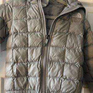 The North Face Kids Silver Puffer Jacket